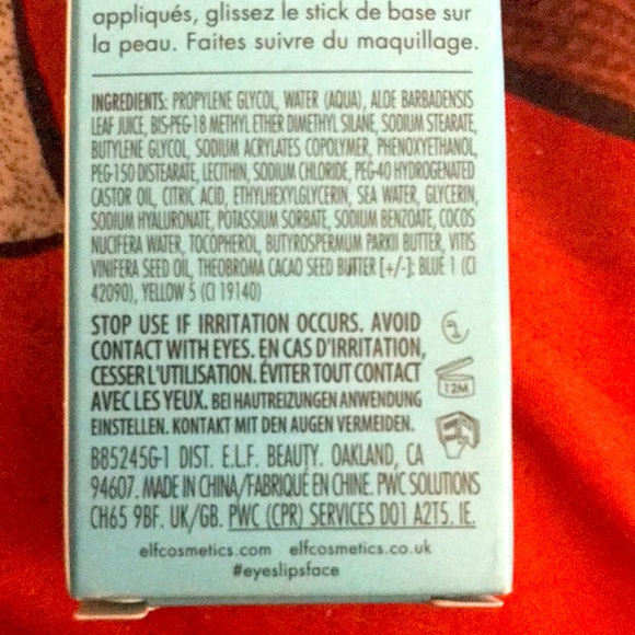 ✨🆕BNIB!!E.l.f Stay Cool Primer Stick!Hydrates & Soothes!BRAND NEW NEVER OPENED! - Picture 7 of 11